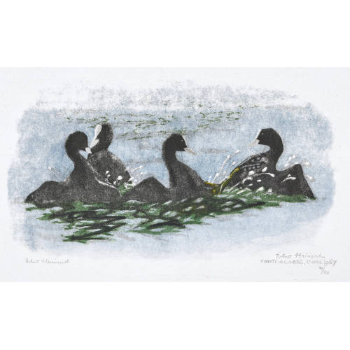 ROBERT HAINARD : 'Double combat de foulques' (DOBIASCHOFSKY AUKTIONEN AG)