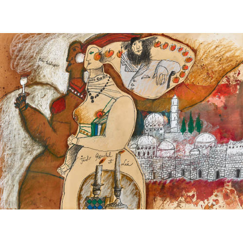 TH�O TOBIASSE : 'Jacob, Rachel et L�a' (DOBIASCHOFSKY AUKTIONEN AG)