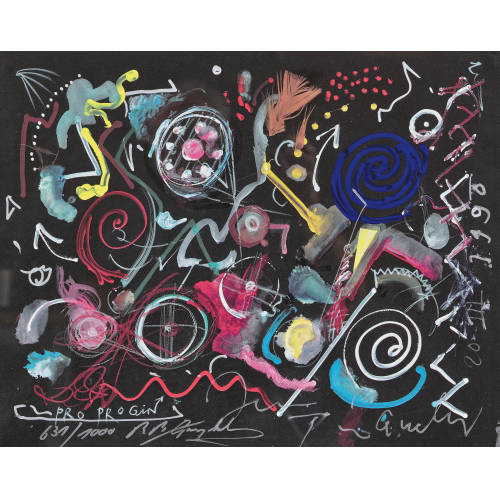 JEAN TINGUELY : 'Pro Pro Gin' (DOBIASCHOFSKY AUKTIONEN AG)
