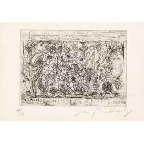JEAN TINGUELY : 'Pandemonium Nr. 2 'Geisterschiff'' (DOBIASCHOFSKY AUKTIONEN AG)