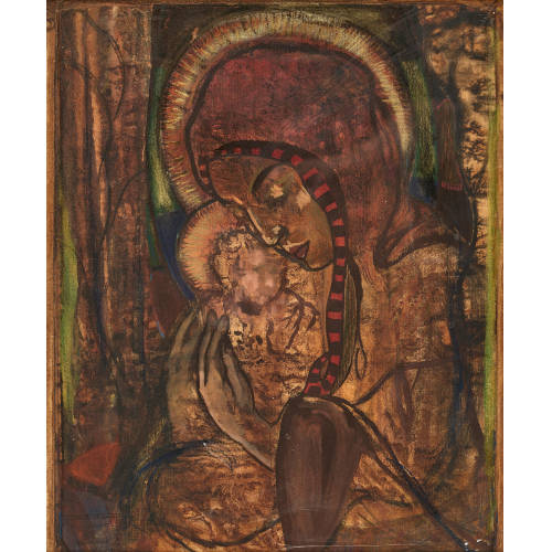 CHARLES-CLOS OLSOMMER : Madone � l'Enfant (DOBIASCHOFSKY AUKTIONEN AG)