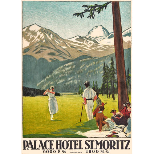 EMIL CARDINAUX : 'Palace Hotel St. Moritz' (DOBIASCHOFSKY AUKTIONEN AG)