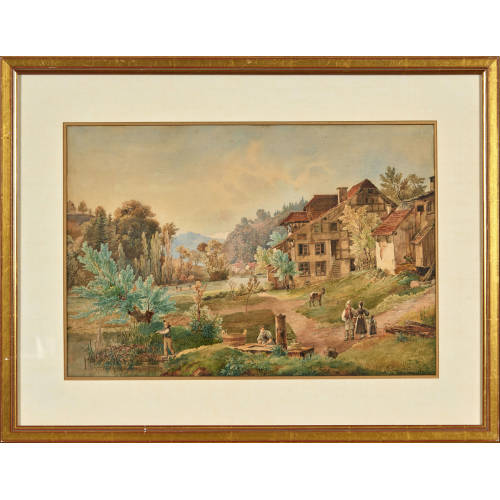 JOHANN BAPTIST MARZOHL : Littau im Reusstal (DOBIASCHOFSKY AUKTIONEN AG)