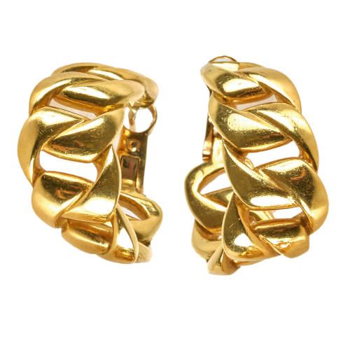 GOLD-OHRRINGE : Cartier, 'Bergame', Paris (DOBIASCHOFSKY AUKTIONEN AG)