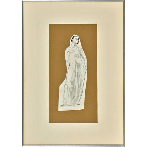FERDINAND HODLER : Studie zu 'Blick in die Unendlichkeit' (DOBIASCHOFSKY AUKTIONEN AG)