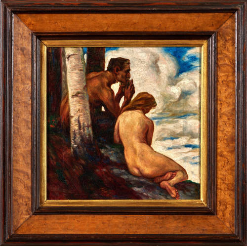 GEORG M�LLER-BRESLAU : Faun und Nymphe (DOBIASCHOFSKY AUKTIONEN AG)