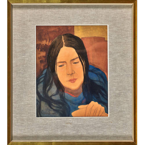 CHARLES-CLOS OLSOMMER : La pensive (DOBIASCHOFSKY AUKTIONEN AG)