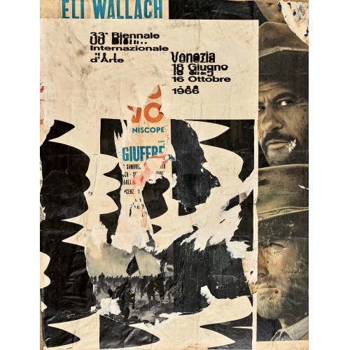 RAYMOND HAINS : Sans titre (33a Biennale Internazionale d'Arte Venezia) (DOBIASCHOFSKY AUKTIONEN AG)