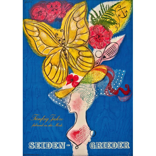 HANS) FIS (EIGTL. FISCHER : 'Seiden-Grieder' (DOBIASCHOFSKY AUKTIONEN AG)