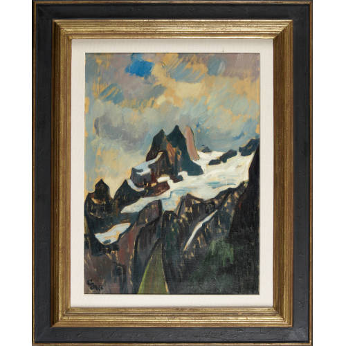 GIOVANNI GIACOMETTI : 'Pizzo Bacone II' (DOBIASCHOFSKY AUKTIONEN AG)