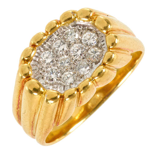 BRILLANT-RING : (DOBIASCHOFSKY AUKTIONEN AG)