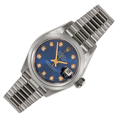 ROLEX : Damenarmbanduhr 'Oyster Perpetual Datejust' (DOBIASCHOFSKY AUKTIONEN AG)