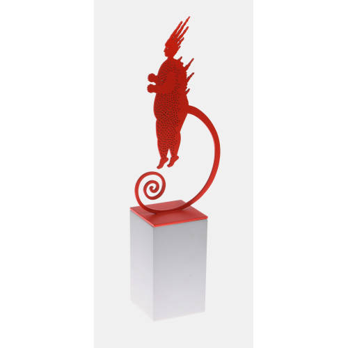 GRISHA (GRIGORI DAWIDOWITSCH) BRUSKIN : 'Flaming Demon' (aus der Serie 'Metamorphoses') (DOBIASCHOFSKY AUKTIONEN AG)