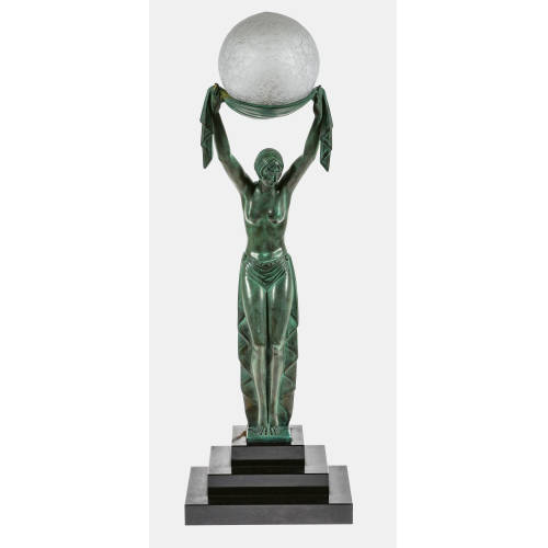 PIERRE (GEN. FAYRAL) LE FAGUAYS : Lampe 'V�rit�' (DOBIASCHOFSKY AUKTIONEN AG)