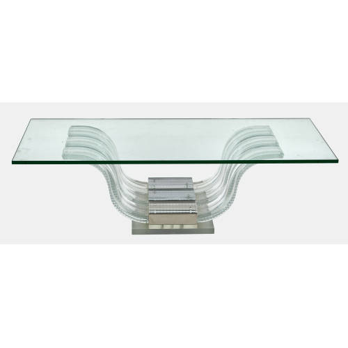 LALIQUE : Couchtisch 'Perles d'eau' (DOBIASCHOFSKY AUKTIONEN AG)