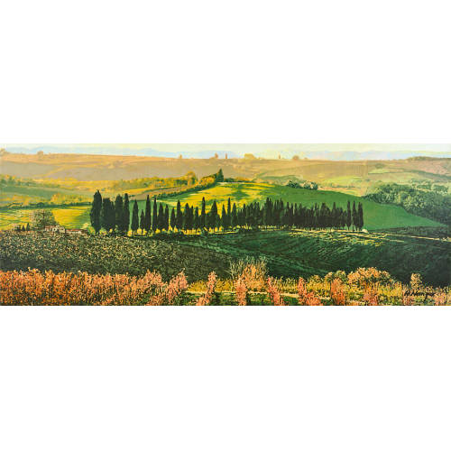 HUBERT NANZER : 'Unter der Toscana Sonne 3' (DOBIASCHOFSKY AUKTIONEN AG)