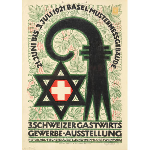 ROBERT STOCKLIN : '3. Schweizer Gastwirtsgewerbe-Ausstellung 1921 Basel' (DOBIASCHOFSKY AUKTIONEN AG)