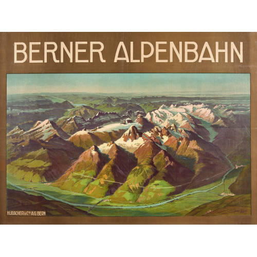 ARTHUR GUGGER : 'Berner Alpenbahn' (DOBIASCHOFSKY AUKTIONEN AG)