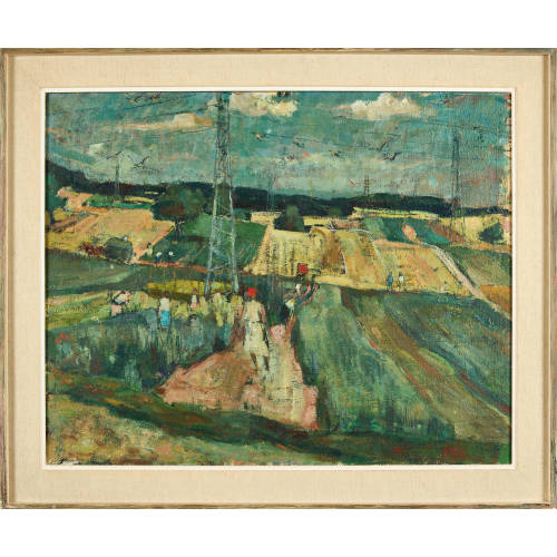 ERNST BAUMANN : 'Sommerlandschaft' (DOBIASCHOFSKY AUKTIONEN AG)