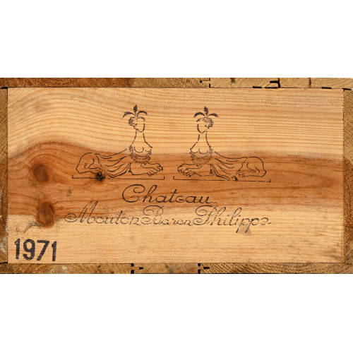 CH�TEAU MOUTON BARONNE PHILIPPE : Pauillac, Grand Cru Class�, 1971 (DOBIASCHOFSKY AUKTIONEN AG)