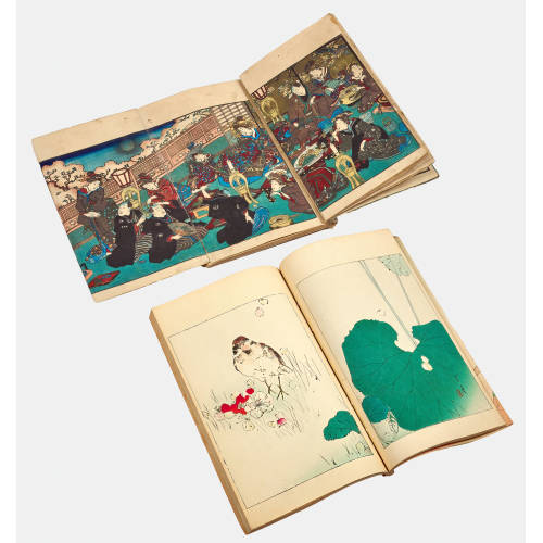 19. JH. JAPAN : Kopfkissenbuch (DOBIASCHOFSKY AUKTIONEN AG)