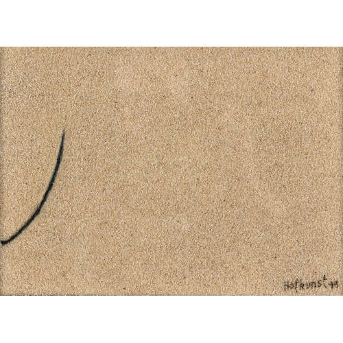 ALFRED HOFKUNST : 'Sechs Sand-Striche' (DOBIASCHOFSKY AUKTIONEN AG)