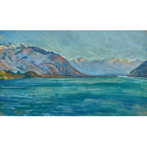 ERNST SAMUEL GEIGER : Am Lago Maggiore (DOBIASCHOFSKY AUKTIONEN AG)