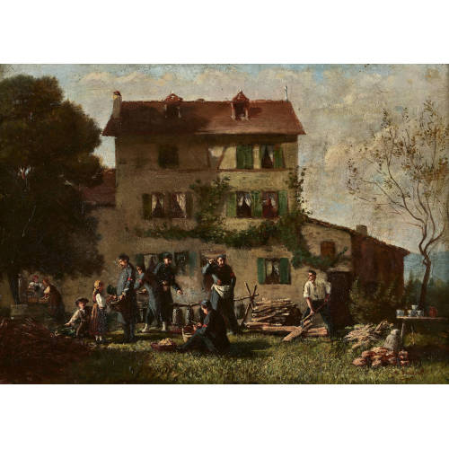 ALFRED DU MONT : Die Feldk�che (DOBIASCHOFSKY AUKTIONEN AG)