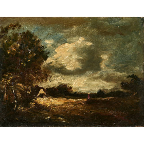 19. JH. FRANKREICH : Paysage orageux (DOBIASCHOFSKY AUKTIONEN AG)