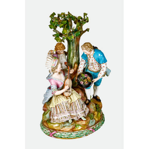 FIGURENGRUPPE : Meissen, um 1850-1924 (K�nigliche Porzellan Manufaktur) (DOBIASCHOFSKY AUKTIONEN AG)