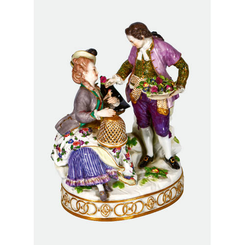 FIGURENGRUPPE : Meissen, um 1850-1924 (K�nigliche Porzellan Manufaktur) (DOBIASCHOFSKY AUKTIONEN AG)