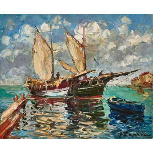 GEORGES (EIGTL. LAPSHIN LAPCHINE : Barques (DOBIASCHOFSKY AUKTIONEN AG)