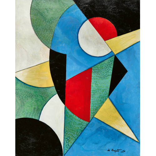 BELA DE KRISTO : Composition abstraite (DOBIASCHOFSKY AUKTIONEN AG)