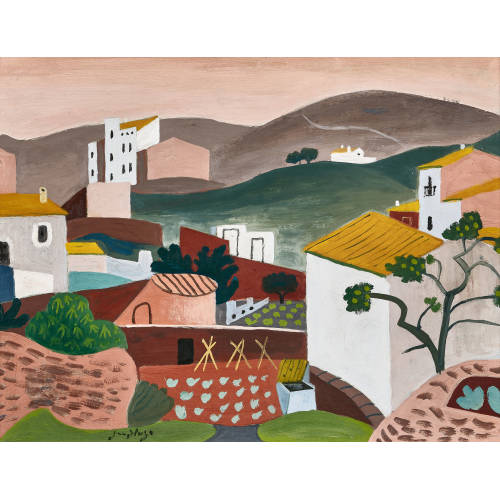 JEAN HUGO : 'Jardin de Cadaqu�s' (DOBIASCHOFSKY AUKTIONEN AG)