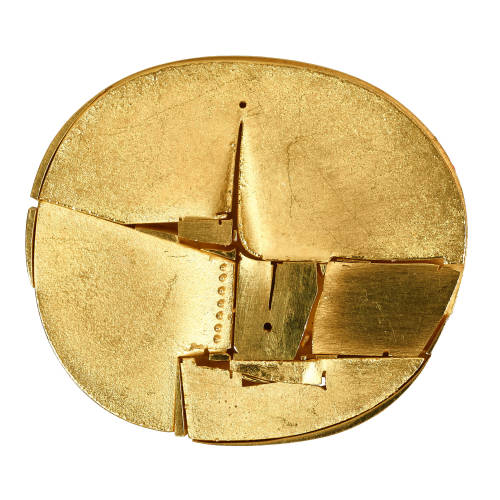 GOLD-BROSCHE : Othmar Zschaler, Bern (DOBIASCHOFSKY AUKTIONEN AG)