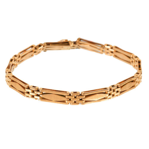GOLD-BRACELET : (DOBIASCHOFSKY AUKTIONEN AG)