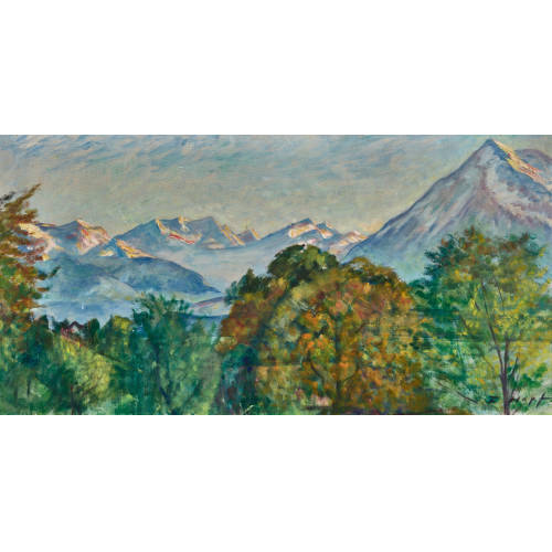 FREDY HOPF : 'Herbstabend' (DOBIASCHOFSKY AUKTIONEN AG)