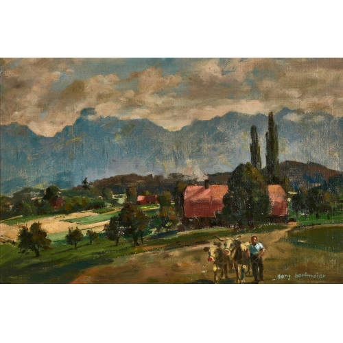 HANS GARTMEIER : 'Stockhornkette' (DOBIASCHOFSKY AUKTIONEN AG)