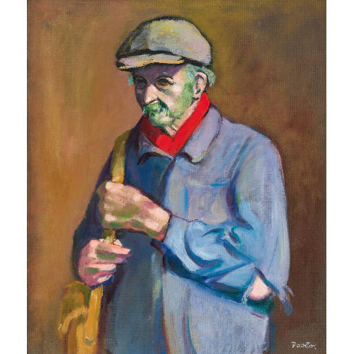 PAUL JAKOB) PAOLO (EIGTL. M�LLER : 'Clochard mit Tasche' (DOBIASCHOFSKY AUKTIONEN AG)