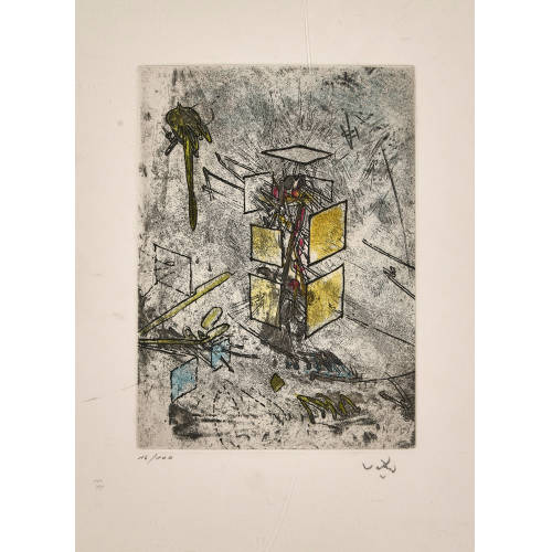 ROBERTO (MATTA ECHAUREN MATTA : 'Droites liber�es' (DOBIASCHOFSKY AUKTIONEN AG)