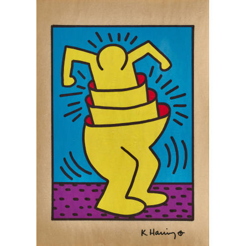 KEITH HARING : Untitled (DOBIASCHOFSKY AUKTIONEN AG)