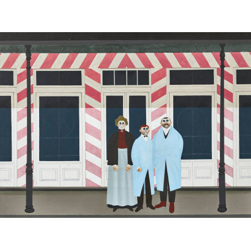 JAN BALET : 'Haarige Zeiten' (DOBIASCHOFSKY AUKTIONEN AG)