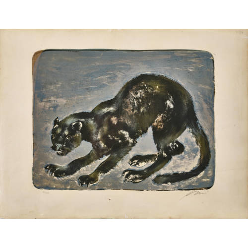 HANS ERNI : 'Schwarzer Panther' (DOBIASCHOFSKY AUKTIONEN AG)