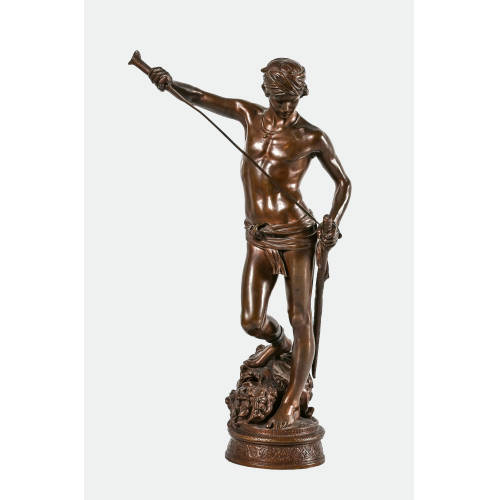 MARIUS JEAN ANTONIN MERCI� : 'David, vainqueur de Goliath' (DOBIASCHOFSKY AUKTIONEN AG)