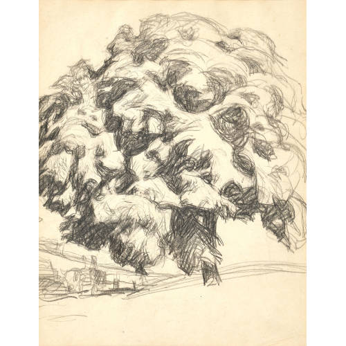 SAMUEL BURI : Landschaft mit Baum (DOBIASCHOFSKY AUKTIONEN AG)