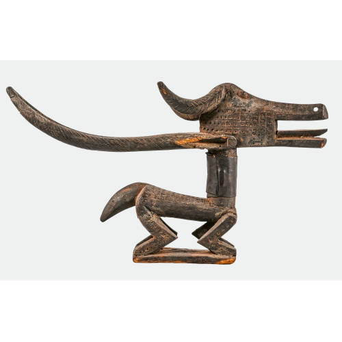 AFRIKANISCHE KUNST : Mali, Chiwara Kopfaufsatz, Bamana, vor 1958 (DOBIASCHOFSKY AUKTIONEN AG)