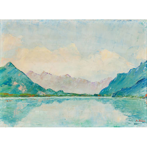 LOUIS D�RR : Seelandschaft (DOBIASCHOFSKY AUKTIONEN AG)