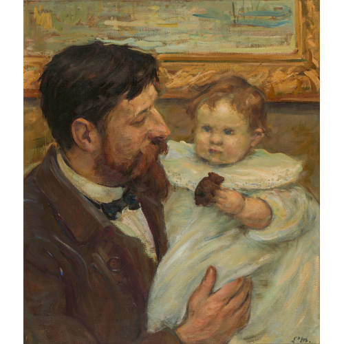 LOUIS HENRI DE MEURON : P�re et fille (DOBIASCHOFSKY AUKTIONEN AG)