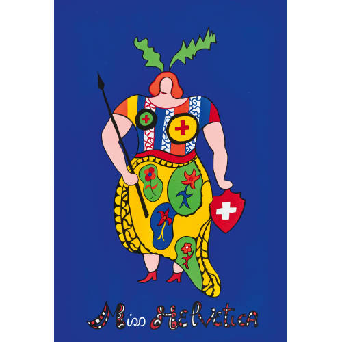 NIKI DE SAINT PHALLE : 'Miss Helvetica' (DOBIASCHOFSKY AUKTIONEN AG)