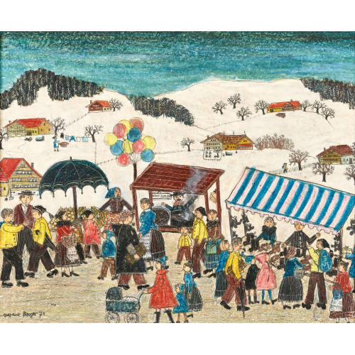 VERENA BROGER : 'Klausmarkt' (DOBIASCHOFSKY AUKTIONEN AG)